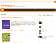 Tablet Screenshot of androidized.com